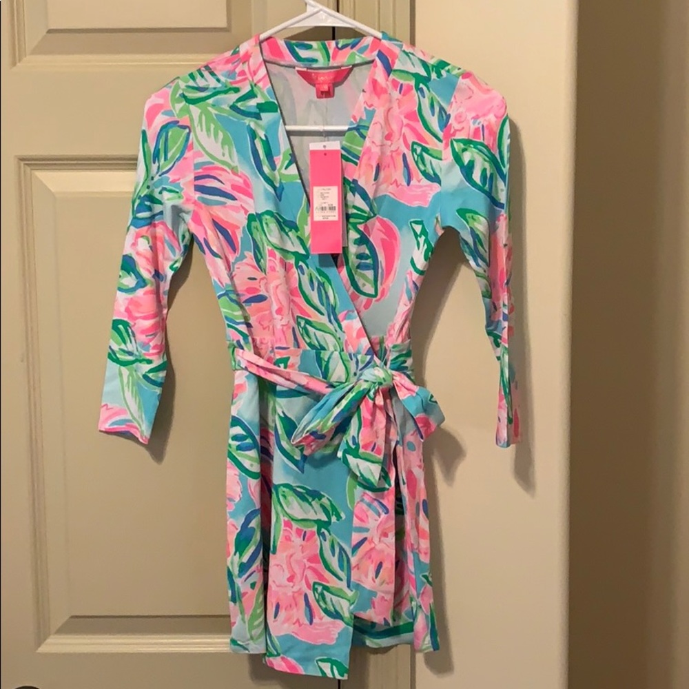Lilly Pulitzer Karli Wrap Romper XXS